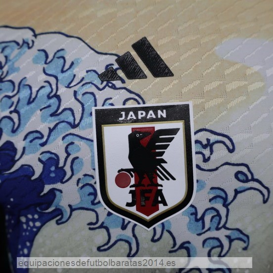 Nuevo Tailandia Especial Jugadores Camiseta Japon 2024 Azul Amarillo Baratas